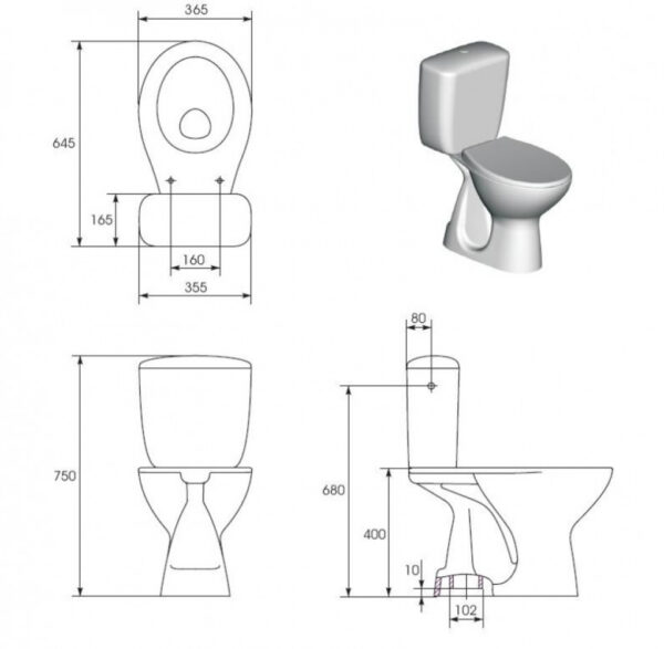 President Monoblok Simplon Teh 9